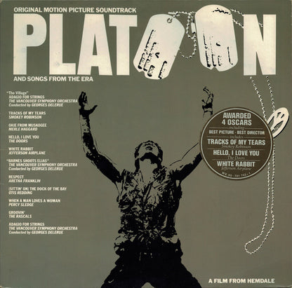 Various : Platoon (Original Motion Picture Soundtrack And Songs From The Era) (LP, Comp)