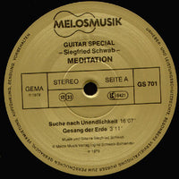 Siegfried Schwab : Meditation (LP, Album)