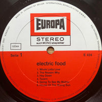 Electric Food : Electric Food (LP, Album)
