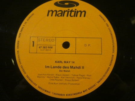 Karl May : Im Lande Des Mahdi II - Der Mahdi (LP)