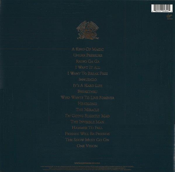 Queen : Greatest Hits II (2xLP, Comp, RE, RM, Gat)