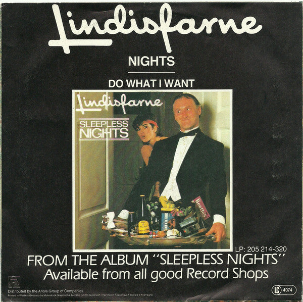 Lindisfarne : Nights (7", Single)