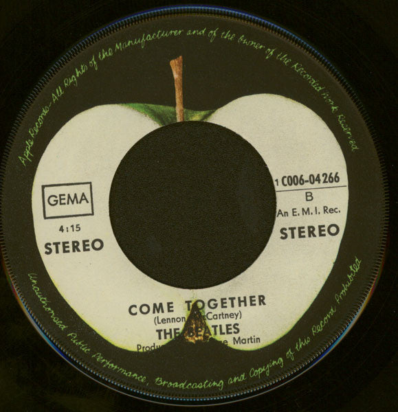 The Beatles : Something / Come Together (7", Single)