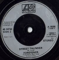 Foreigner : I Want To Know What Love Is (7", Single, Sil)