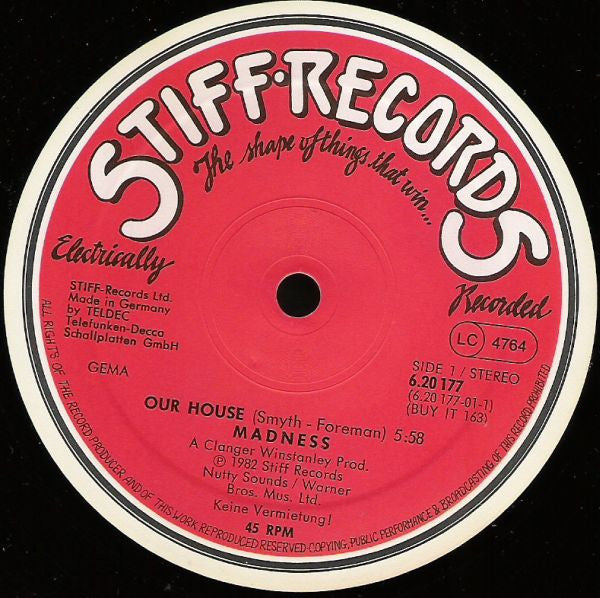 Madness : Our House (12", Maxi)