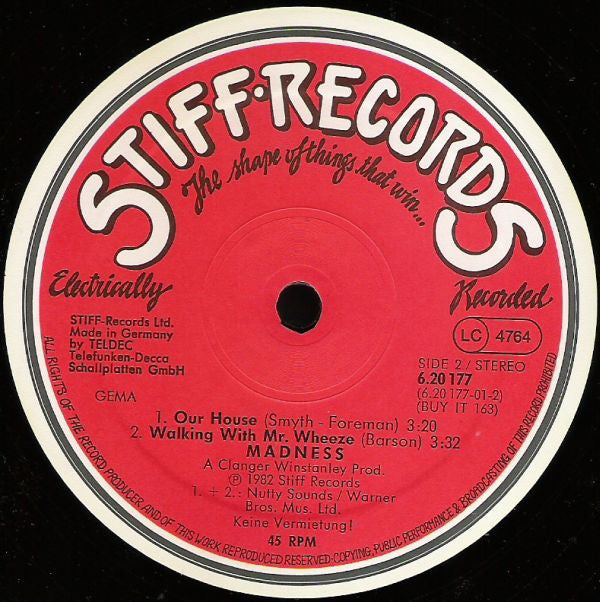 Madness : Our House (12", Maxi)