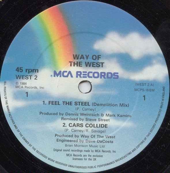 Way Of The West : Feel The Steel (12")