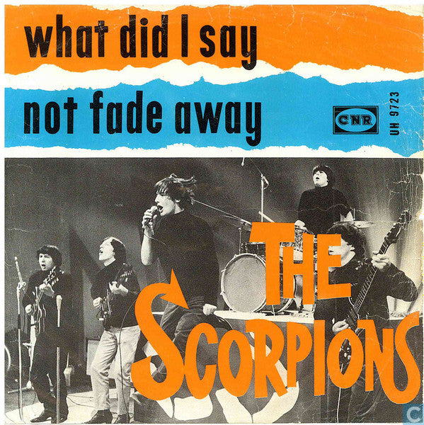 The Scorpions : What Did I Say (7", Single, Ora)