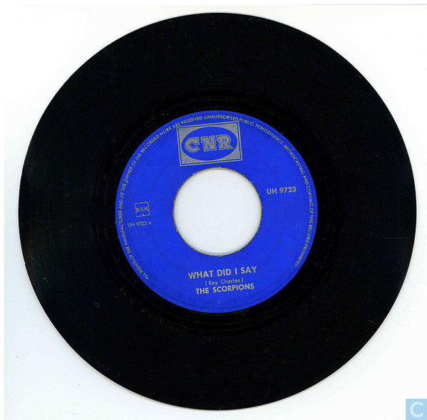 The Scorpions : What Did I Say (7", Single, Ora)