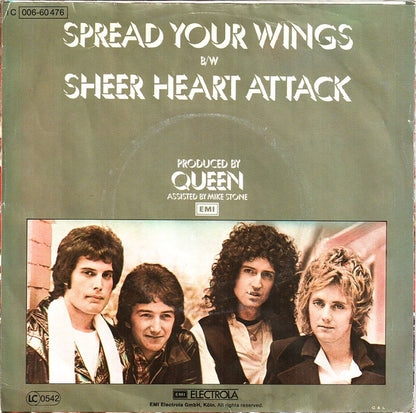 Queen : Spread Your Wings B/W Sheer Heart Attack (7", Single)