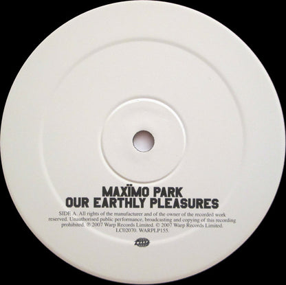 Maxïmo Park : Our Earthly Pleasures (LP, Album)