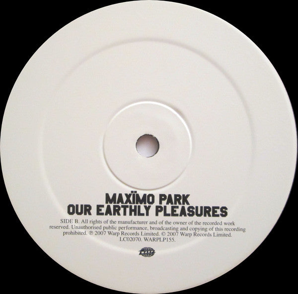 Maxïmo Park : Our Earthly Pleasures (LP, Album)