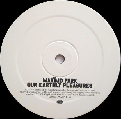 Maxïmo Park : Our Earthly Pleasures (LP, Album)