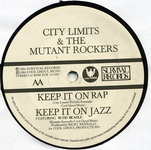 City Limits* & The Mutant Rockers : Keep It On (12")