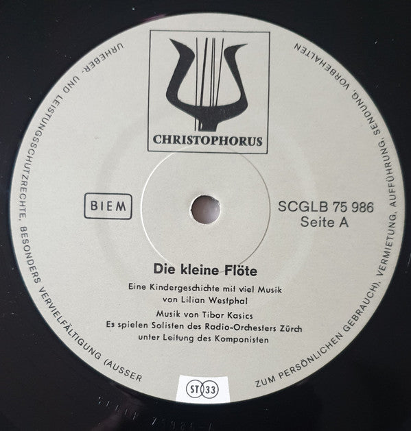 Lilian Westphal, Tibor Kasics : Die Kleine Flöte (LP)