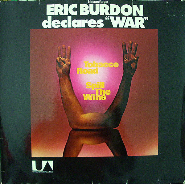 Eric Burdon & War : Eric Burdon Declares “War” (LP, Album, RE)