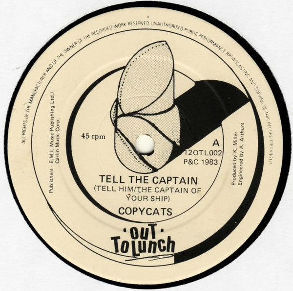 Copycats : Tell The Captain / Getting Excited (12", Single)