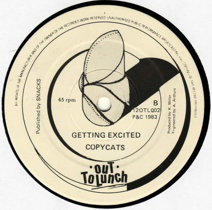 Copycats : Tell The Captain / Getting Excited (12", Single)