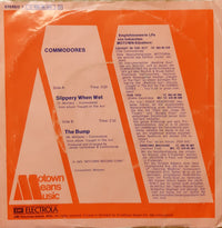 Commodores : Slippery When Wet (7", Single)