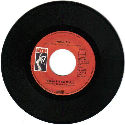 Booker T & The MG's : Melting Pot / Slum Baby (7")