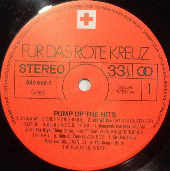 Various : Pump Up The Hits (LP, Comp)