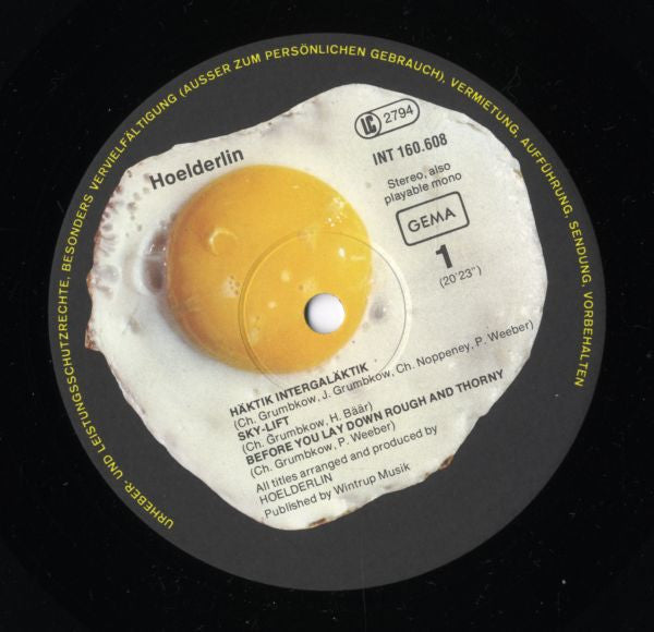 Hoelderlin : Rare Birds (LP, Album)