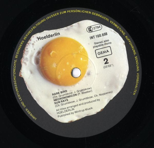 Hoelderlin : Rare Birds (LP, Album)