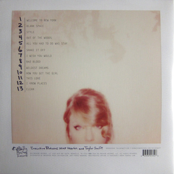 Taylor Swift : 1989 (2xLP, Album, RE, Rai)