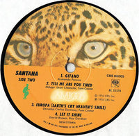 Santana : Amigos (LP, Album, Gat)