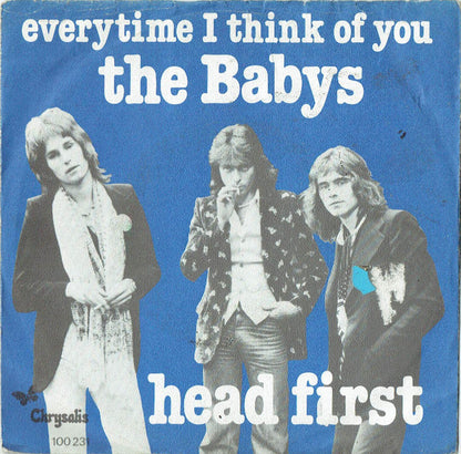 The Babys : Everytime I Think Of You / Head First (7", Single)