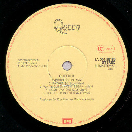 Queen : Queen II (LP, Album, RE)