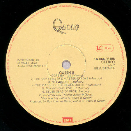 Queen : Queen II (LP, Album, RE)
