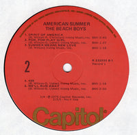 The Beach Boys : American Summer (2xLP, Comp, Club)