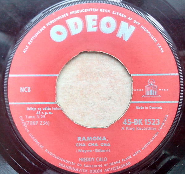 Freddy Calo : Ramona (7")