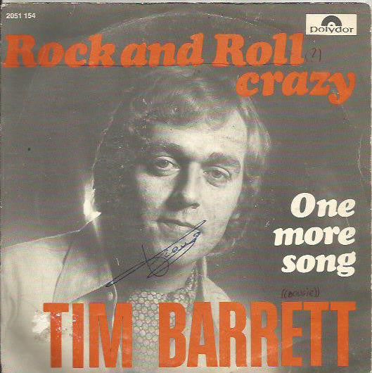 Tim Barrett : Rock And Roll Crazy (7", Single)