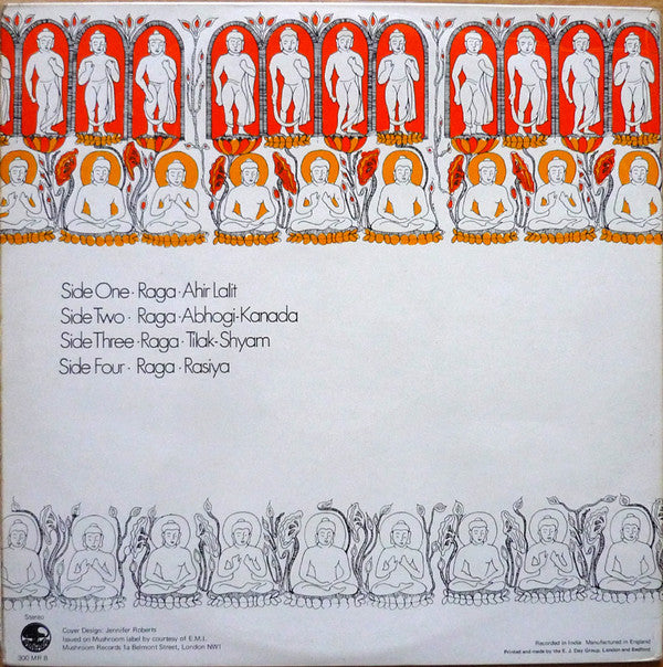 Ravi Shankar : Four Raga Moods (2xLP, Comp, Bla)