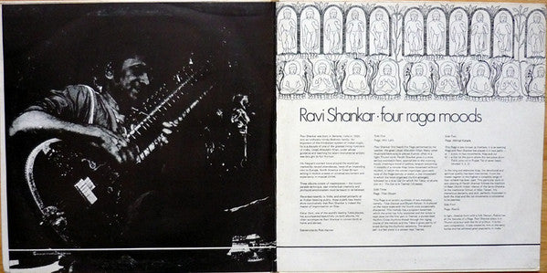 Ravi Shankar : Four Raga Moods (2xLP, Comp, Bla)