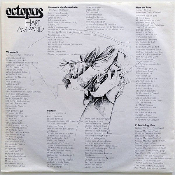 Octopus (3) : Hart Am Rand (LP, Album)