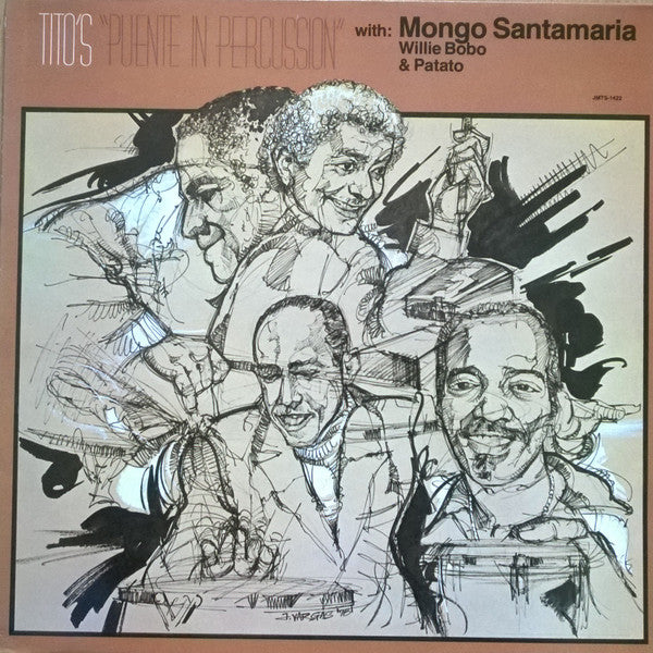Tito Puente With Mongo Santamaria, Willie Bobo & Patato* : Puente In Percussion (LP, Album, RE, Yel)