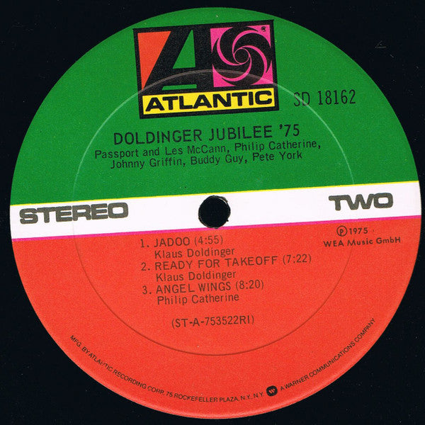 Passport (2) And Les McCann, Philip Catherine, Johnny Griffin, Buddy Guy, Pete York : Doldinger Jubilee '75 (LP, Album)