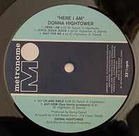 Donna Hightower : Here I Am (LP, Album)