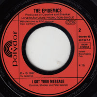 The Epidemics : Do What U Do (7", Single, Promo)