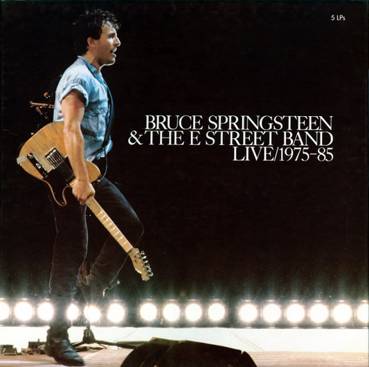 Bruce Springsteen & The E-Street Band : Live/1975-85 (5xLP, Album + Box)