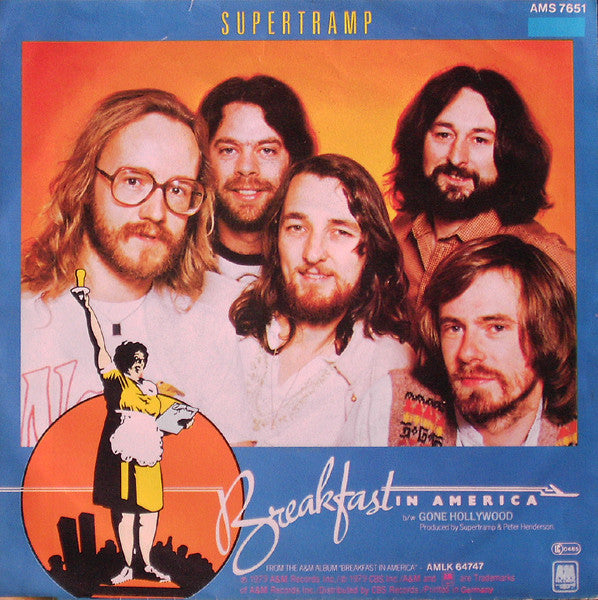 Supertramp : Breakfast In America (7", Single)