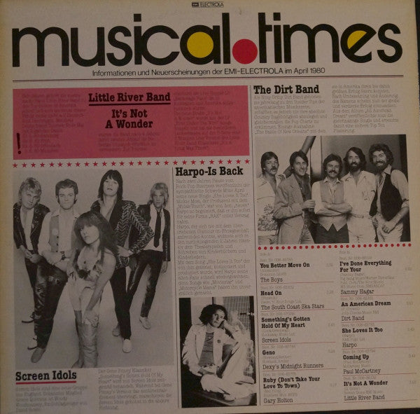 Various : Musical.Times Ausgabe 2'80 (LP, Comp, Promo, Smplr)