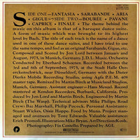 Jon Lord : Sarabande (LP, Album, RP, Die)