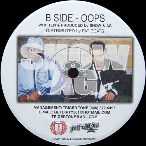 Showbiz & A.G. : Hot Spot (12")