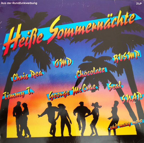 Various : Heisse Sommernächte (2xLP, Comp)