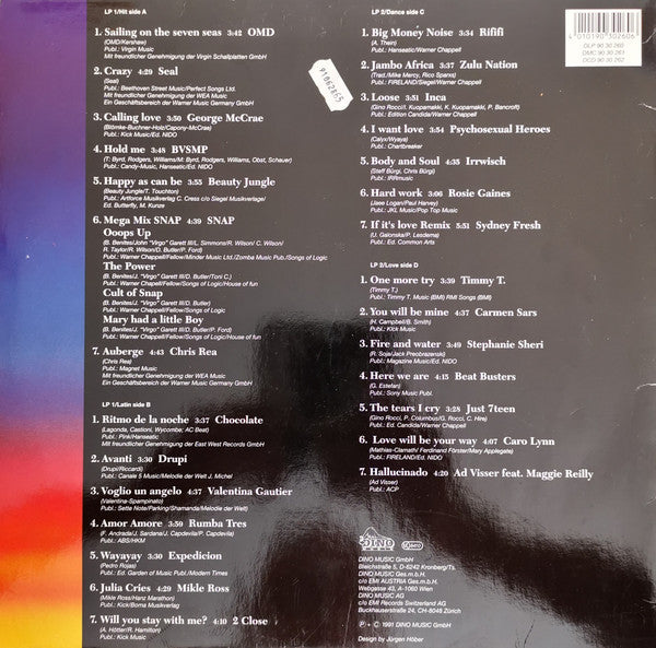 Various : Heisse Sommernächte (2xLP, Comp)