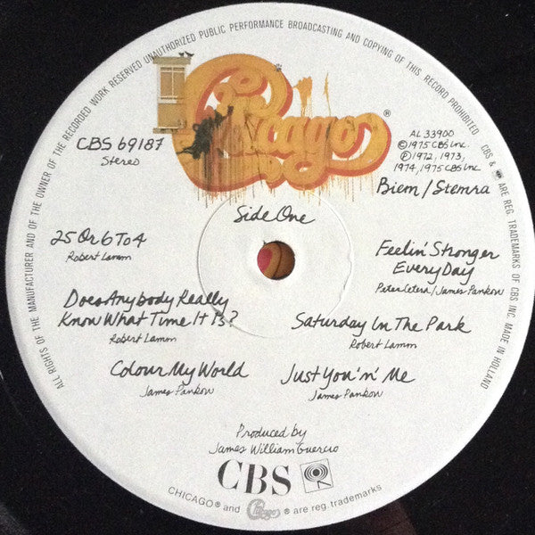 Chicago (2) : Chicago IX - Chicago's Greatest Hits (LP, Comp)